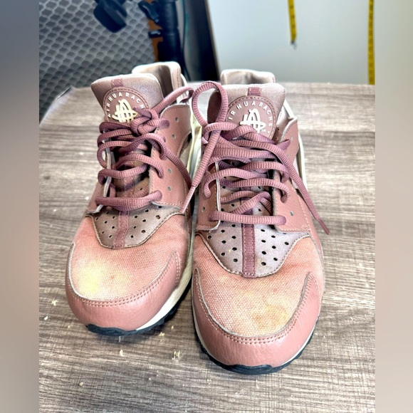 EUC Nike Air Huarache Run (Smokey Mauve/White) Women's‎ Shoes 634835-203 Size 8 - Picture 10 of 10
